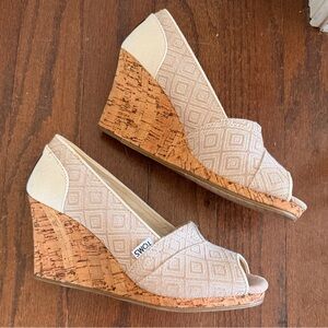 TOMS Women's Classic Wedge Sandals
